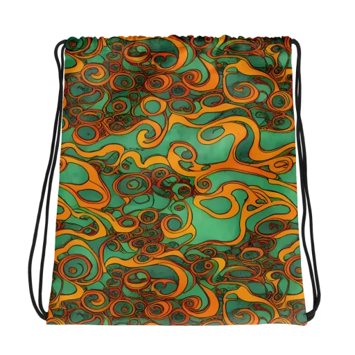 Nebula Nodes on a Drawstring Bag