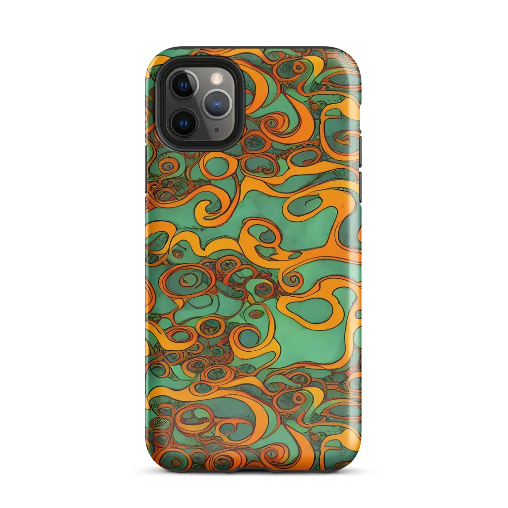 Nebula Nodes on Tough Case for iPhone® — Front