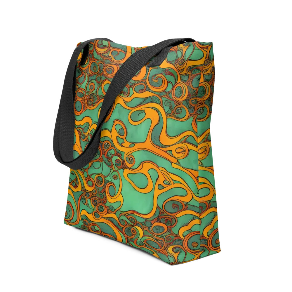 Nebula Nodes on Tote Bag — Front