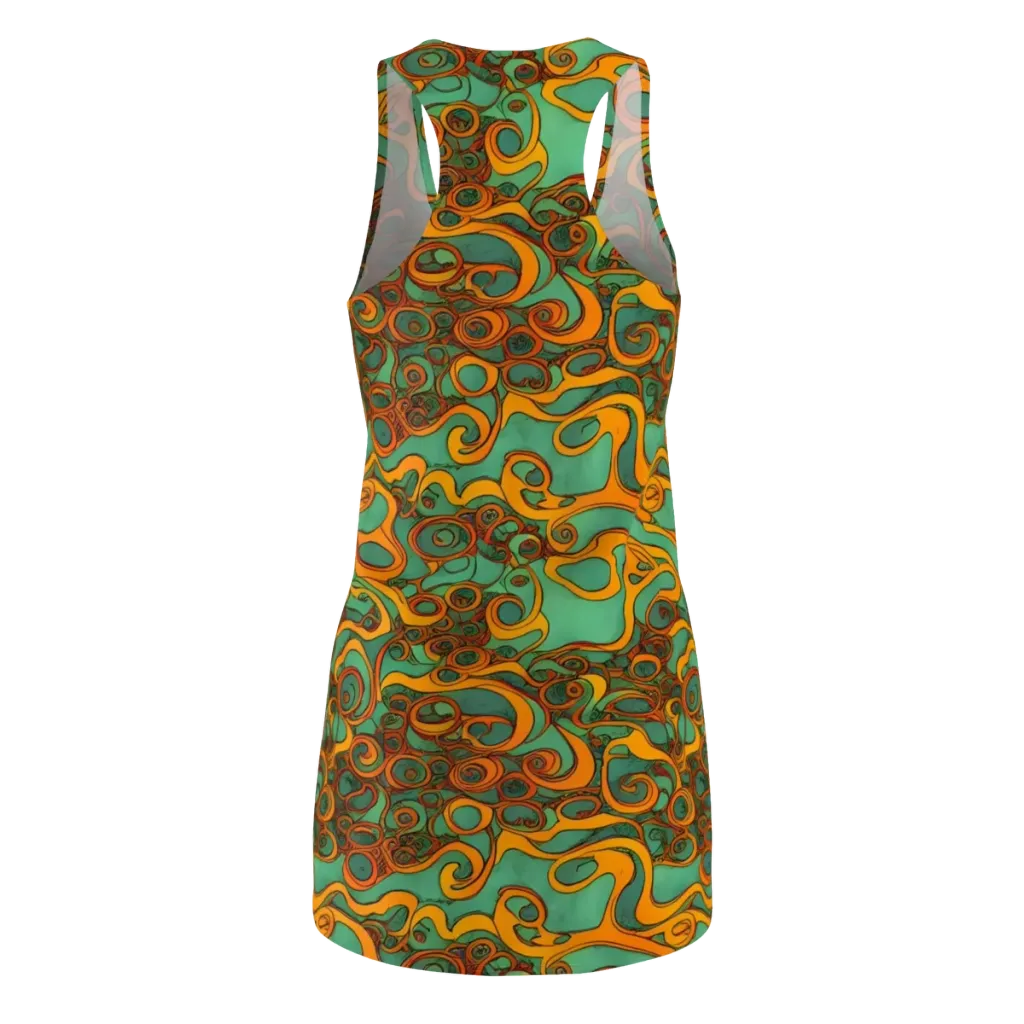 Nebula Nodes on Racerback Dress — Back