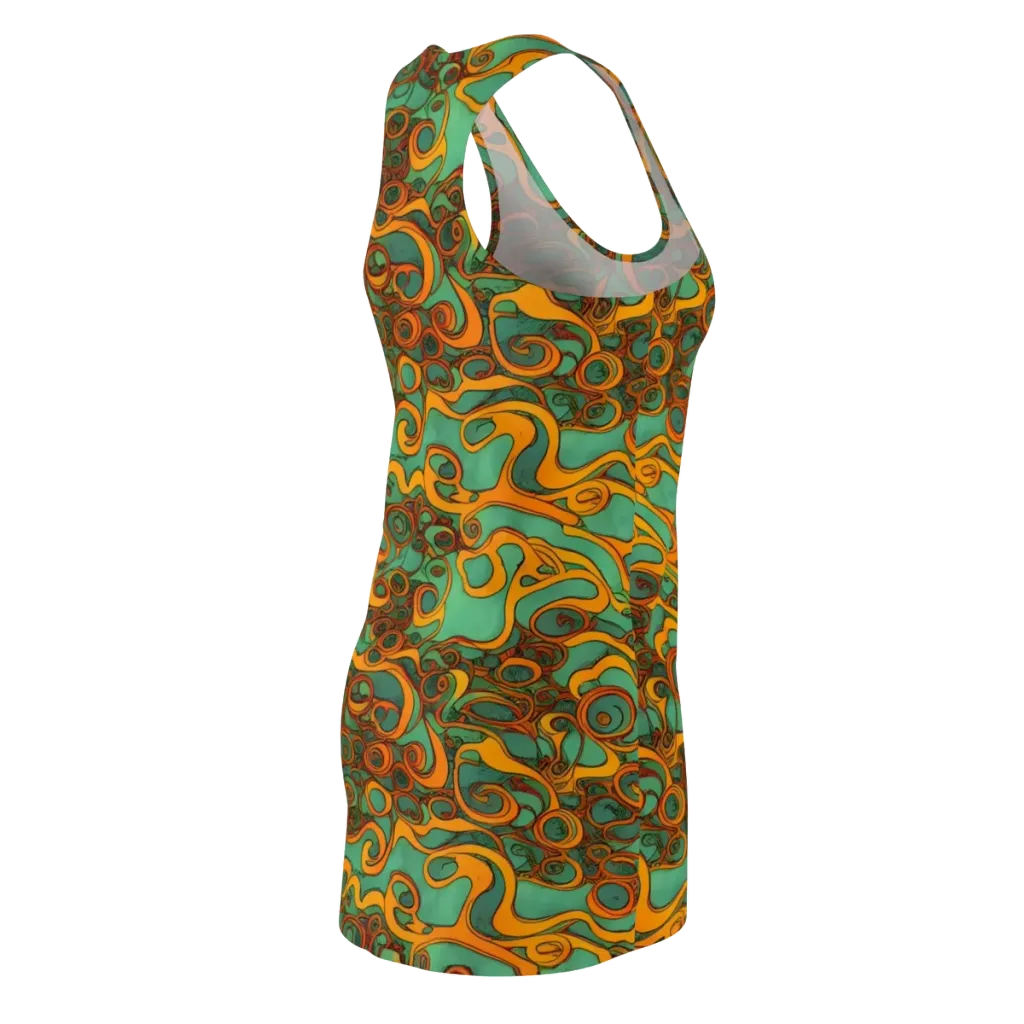 Nebula Nodes on Racerback Dress — Back Side