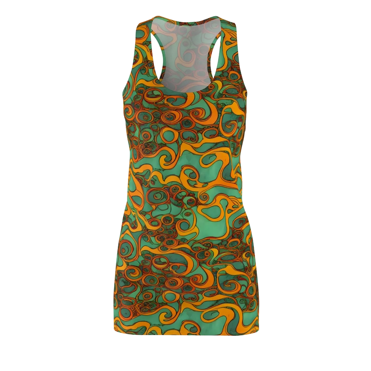 Nebula Nodes on Racerback Dress — Front