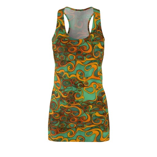 Nebula Nodes on a Racerback Dress