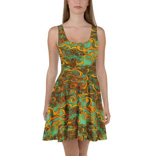 Nebula Nodes on a Skater Dress