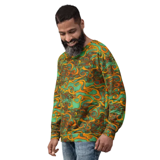 Nebula Nodes on a Sweatshirt