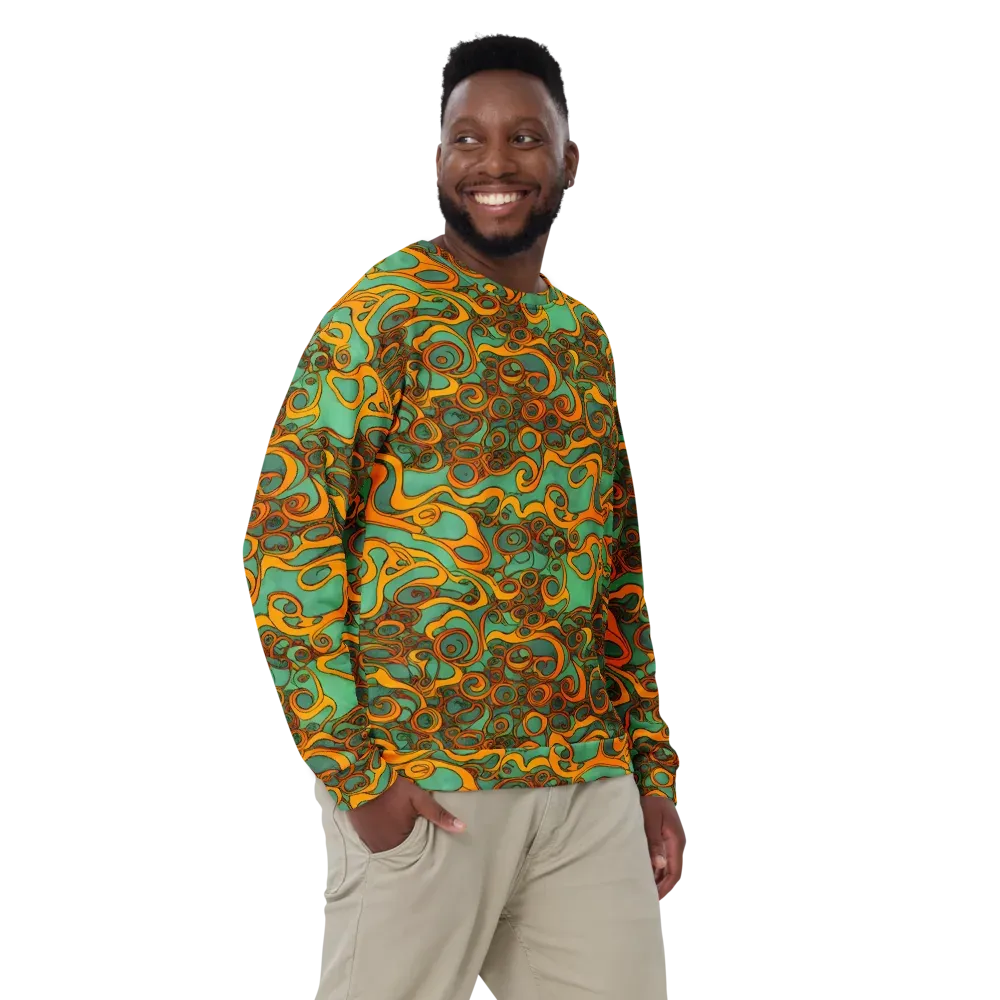 Nebula Nodes on Sweatshirt — Front