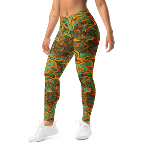 Nebula Nodes on a Leggings