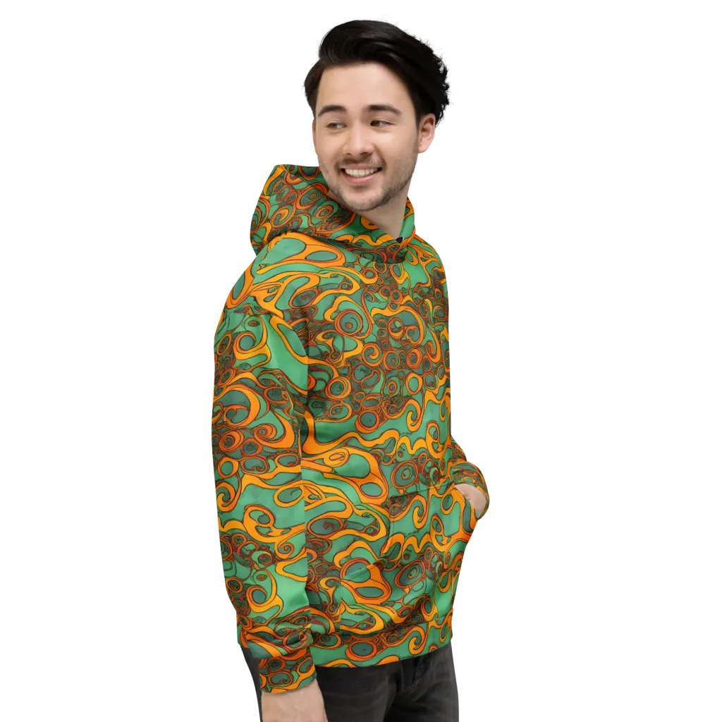 Nebula Nodes on Hoodie — Right