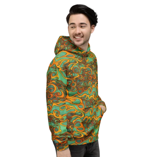 Nebula Nodes on a Hoodie