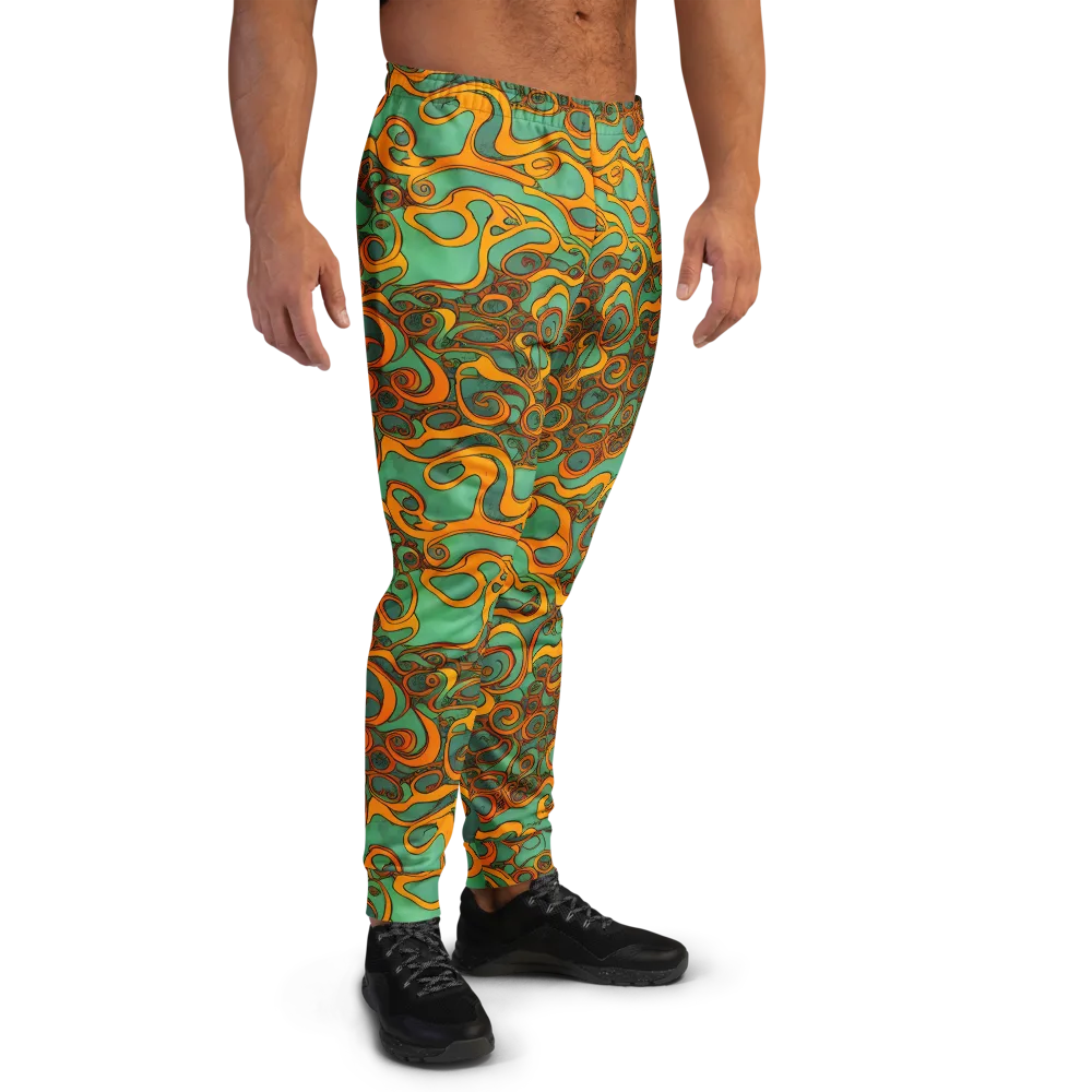 Nebula Nodes on Men's Joggers — Right