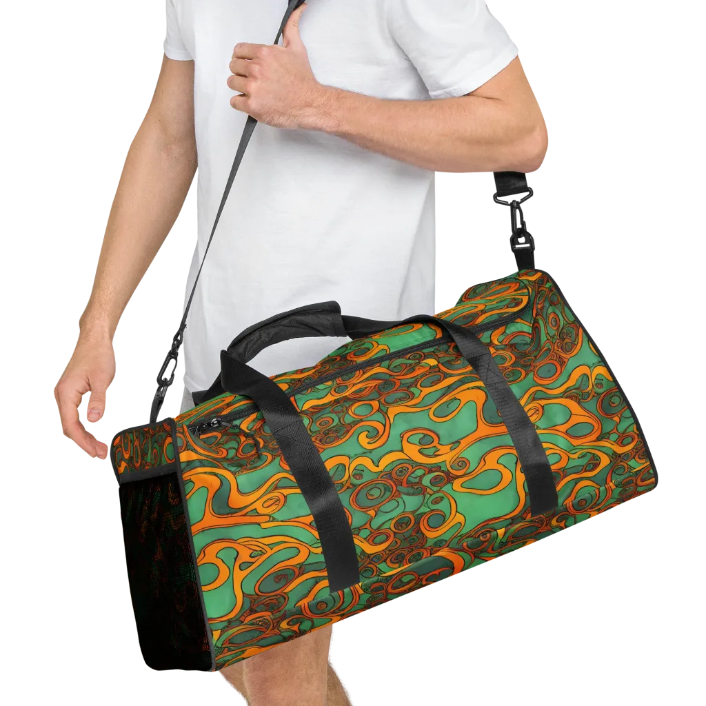 Nebula Nodes on Duffle Bag — Right Front