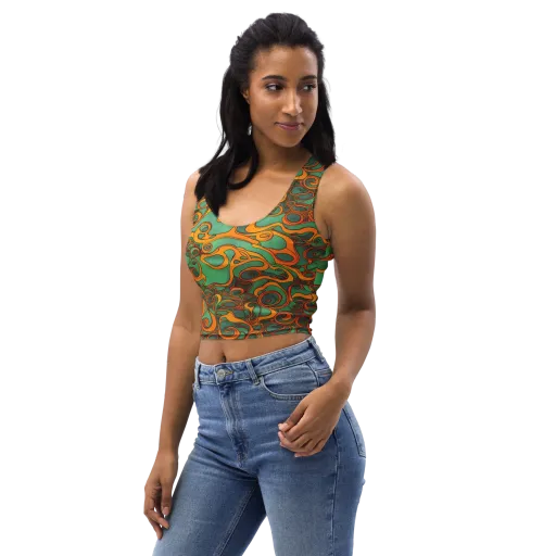 Nebula Nodes on a Crop Top