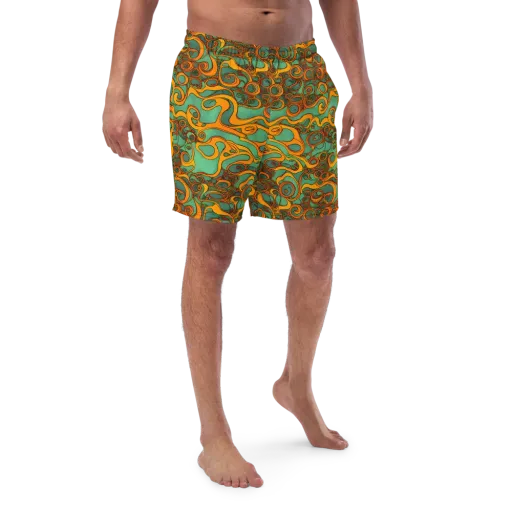 Nebula Nodes on a Swim Trunks