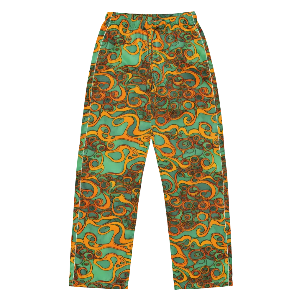 Nebula Nodes on Women's Pajama Pants — Front