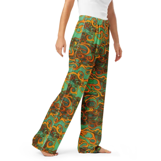 Nebula Nodes on a Women's Pajama Pants