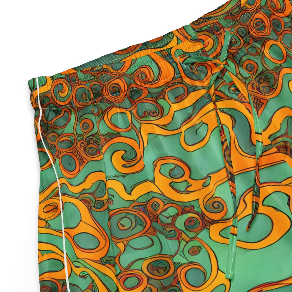Nebula Nodes on Women's Pajama Shorts — Product details