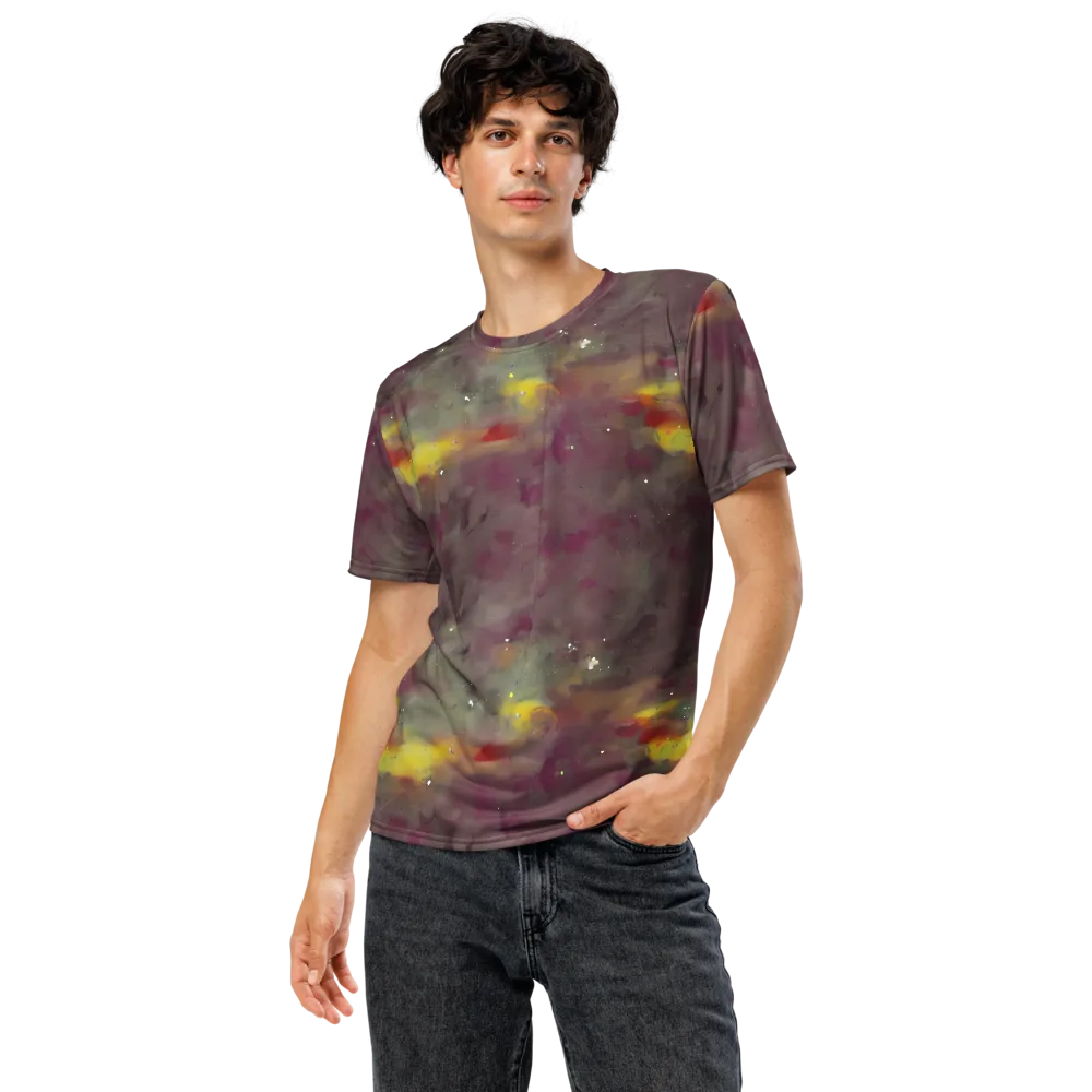 Whispers of Autumn on Men's Crew Neck T-Shirt — Front