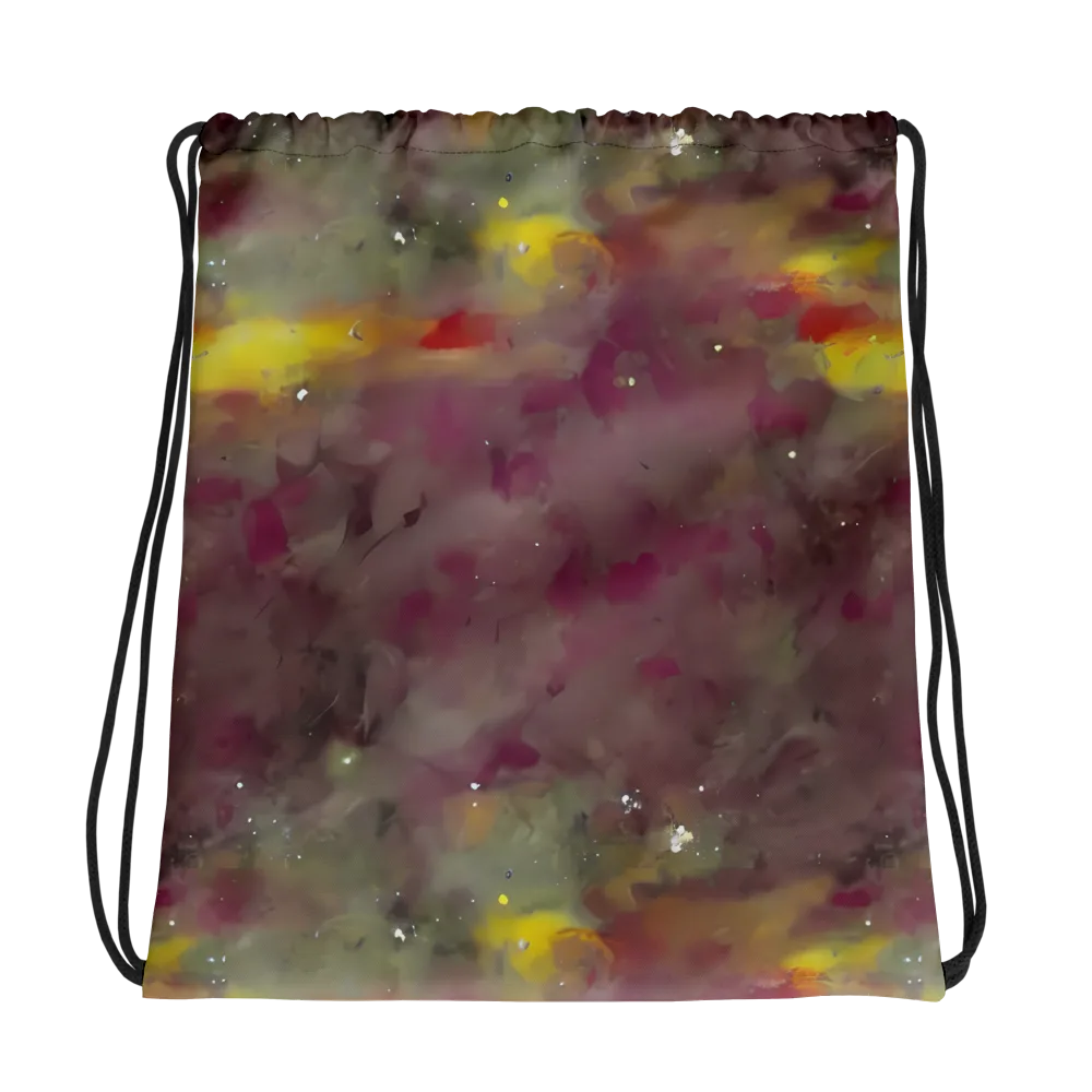 Whispers of Autumn on Drawstring Bag — Photo