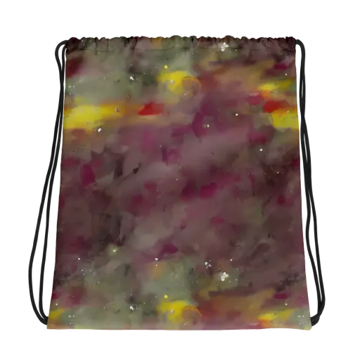 Whispers of Autumn on a Drawstring Bag