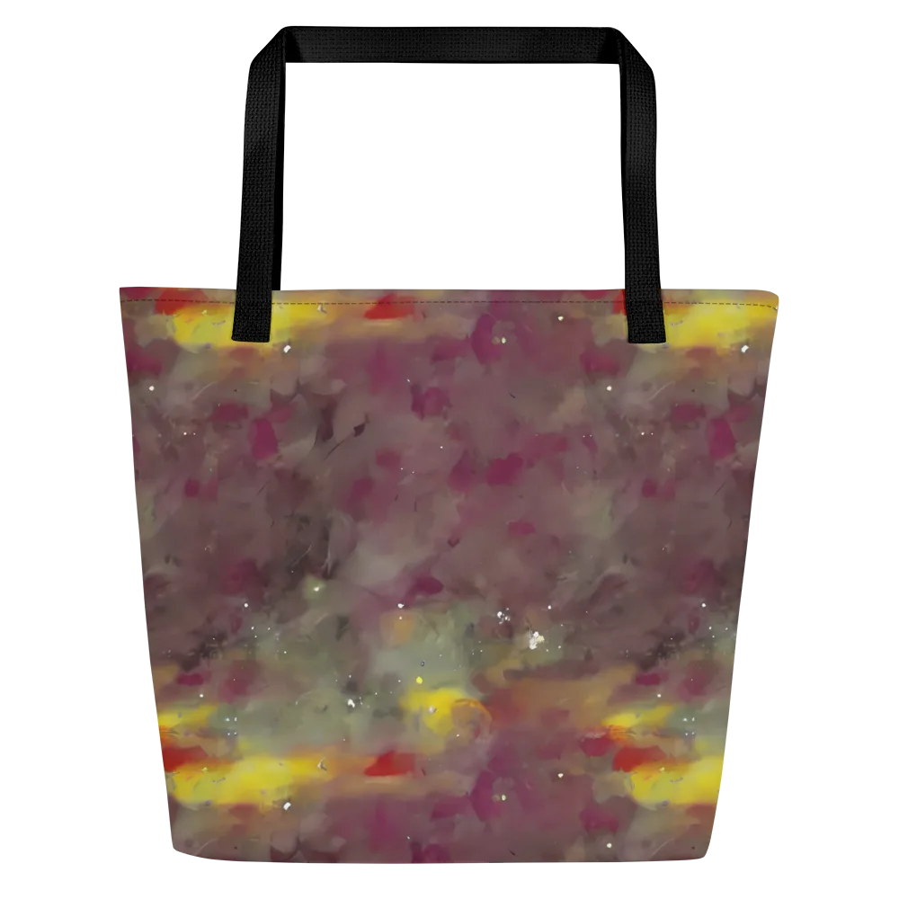 Whispers of Autumn on Large Tote Bag W/ Pocket — Front