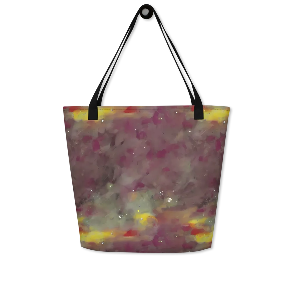 Whispers of Autumn on Large Tote Bag W/ Pocket — Front