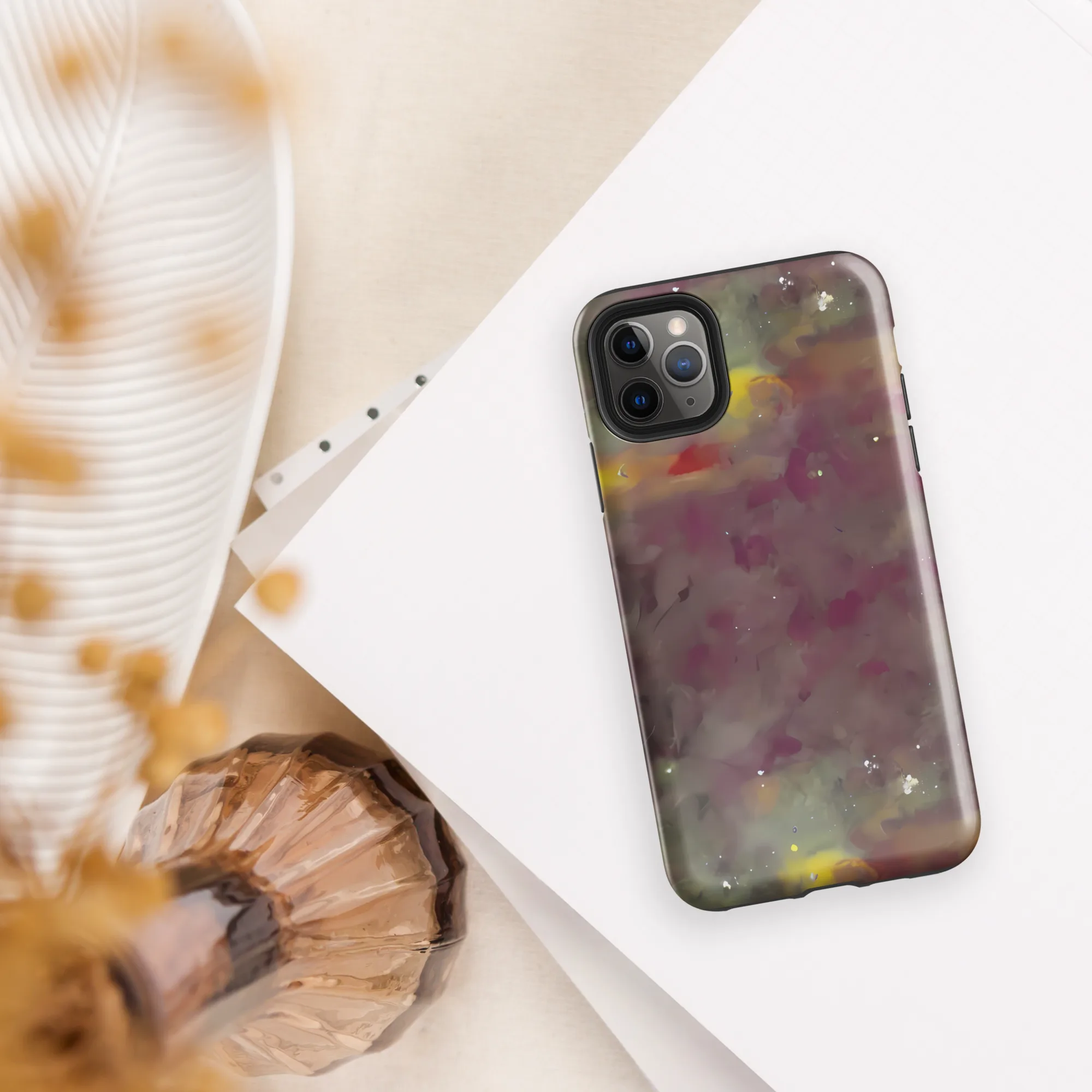 Whispers of Autumn on Tough Case for iPhone® — Front