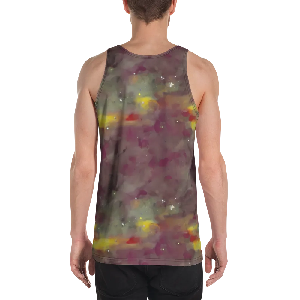 Whispers of Autumn on Men's Tank Top — Back