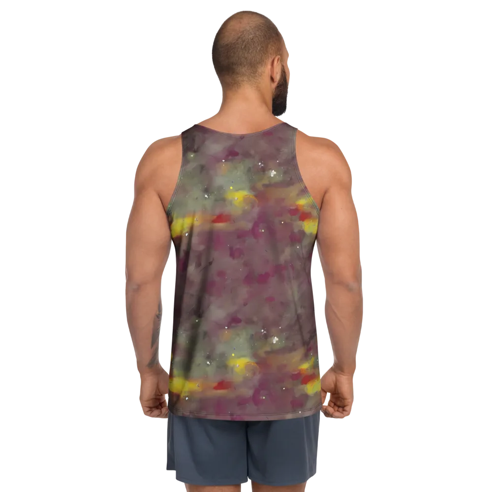 Whispers of Autumn on Men's Tank Top — Back