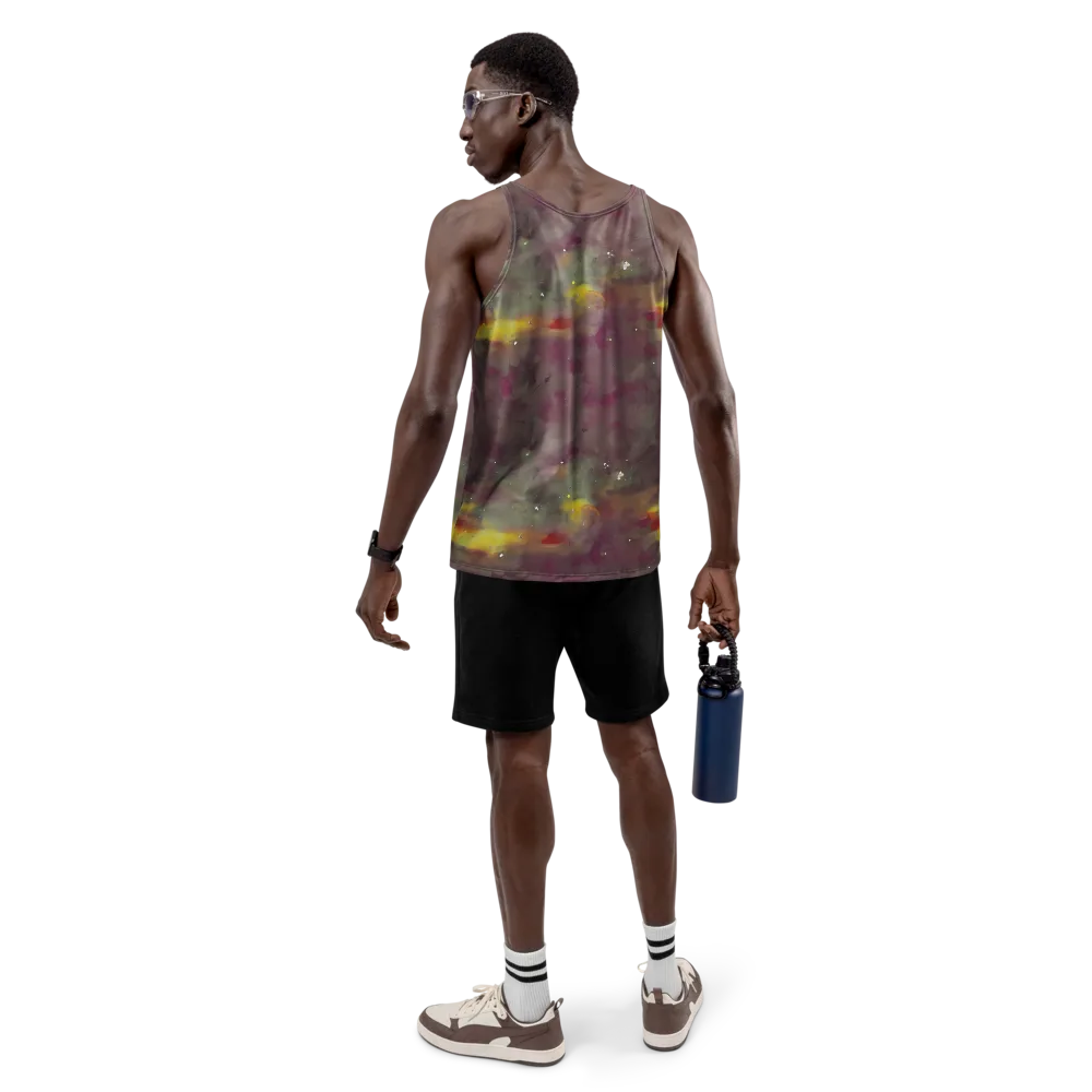 Whispers of Autumn on Men's Tank Top — Back
