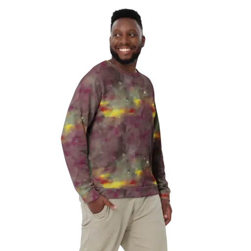 Whispers of Autumn on a Sweatshirt