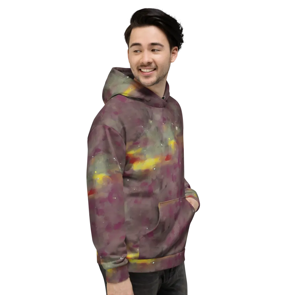 Whispers of Autumn on Hoodie — Right
