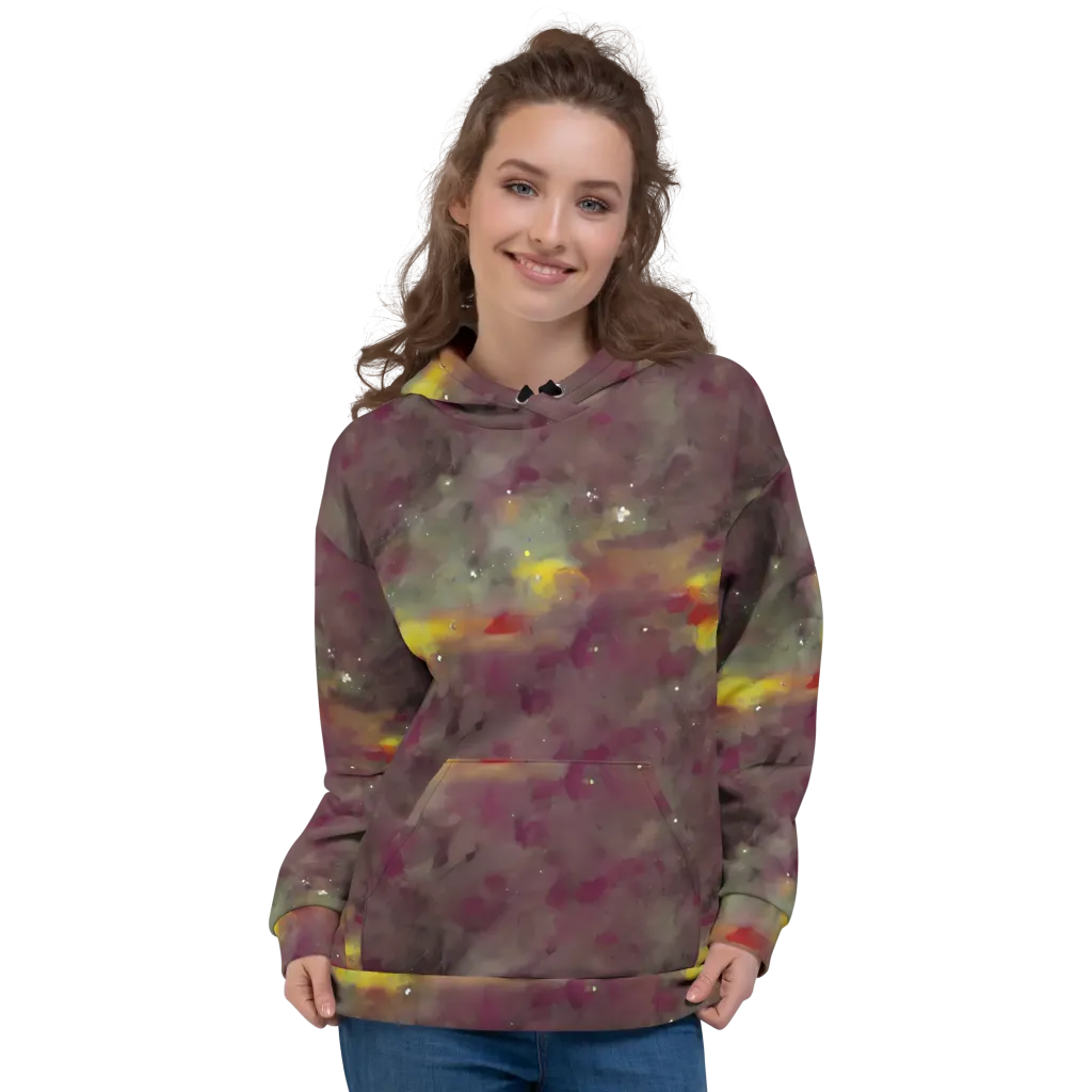 Whispers of Autumn on Hoodie — Front
