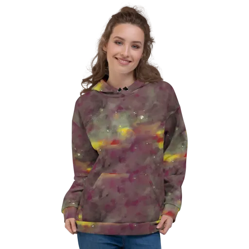 Whispers of Autumn on a Hoodie