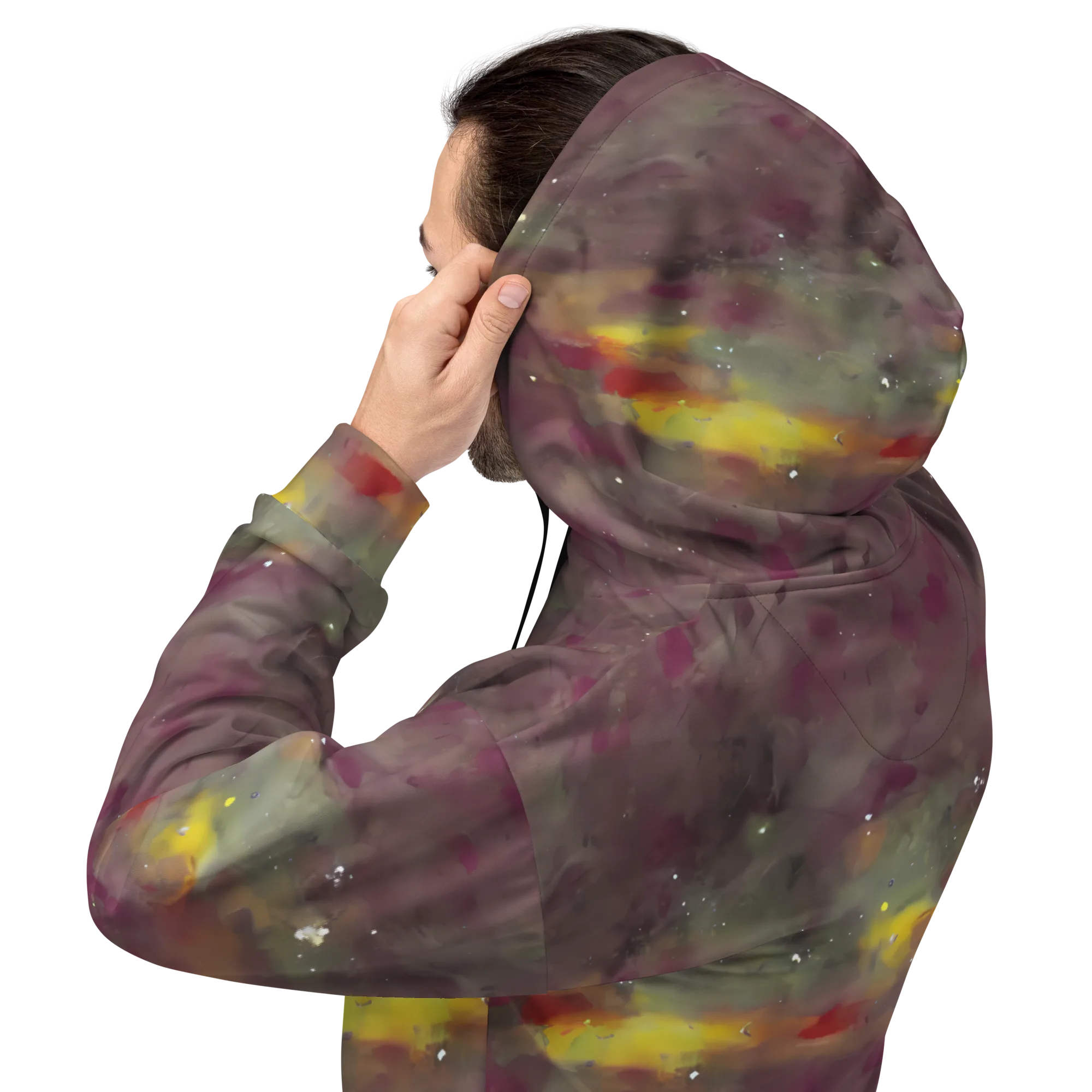 Whispers of Autumn on Hoodie — Back