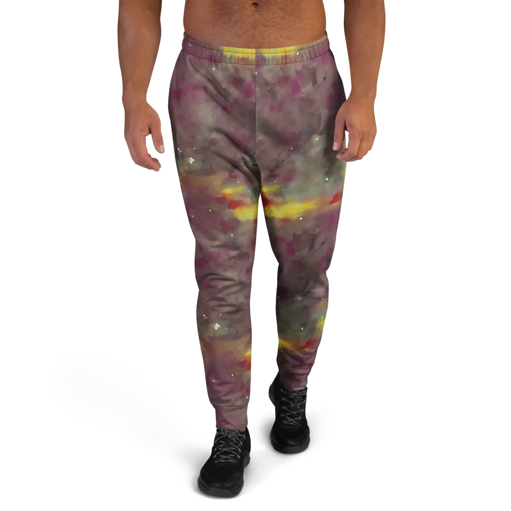 Whispers of Autumn on Men's Joggers — Front