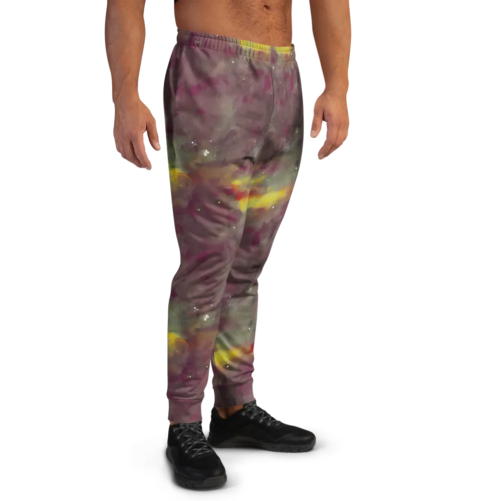 Whispers of Autumn on Men's Joggers — Right