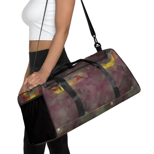 Whispers of Autumn on a Duffle Bag