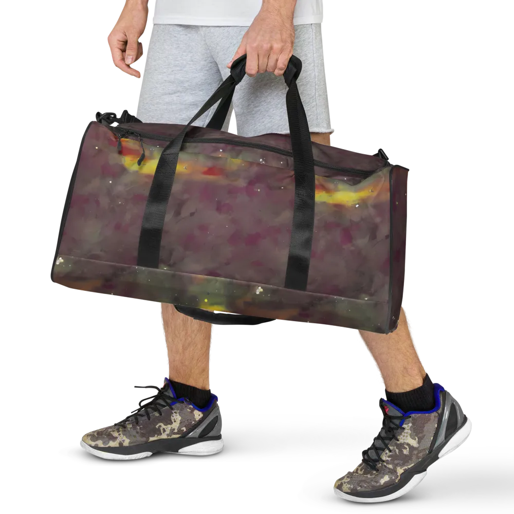 Whispers of Autumn on Duffle Bag — Front