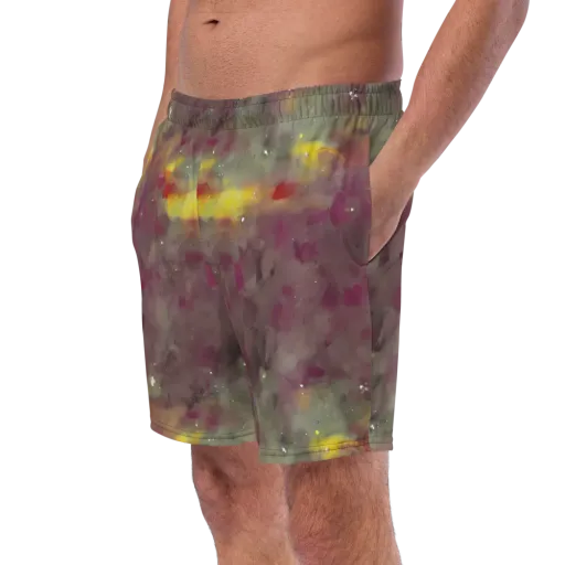 Whispers of Autumn on a Swim Trunks