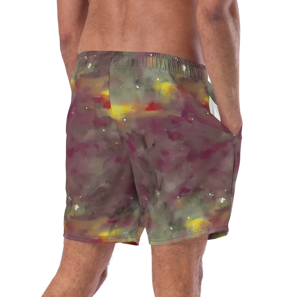 Whispers of Autumn on Swim Trunks — Right Back