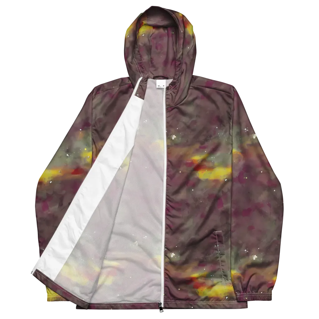 Whispers of Autumn on Men's Windbreaker — Front