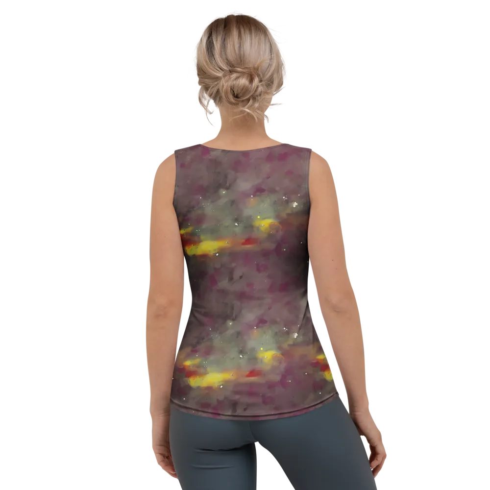 Whispers of Autumn on Women's Tank Top — Back