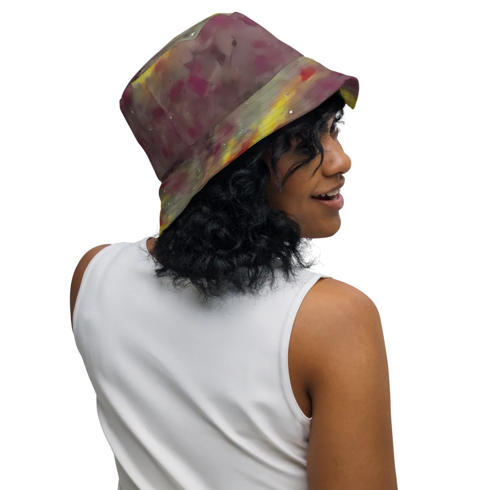 Whispers of Autumn on Reversible Bucket Hat — Right Outside