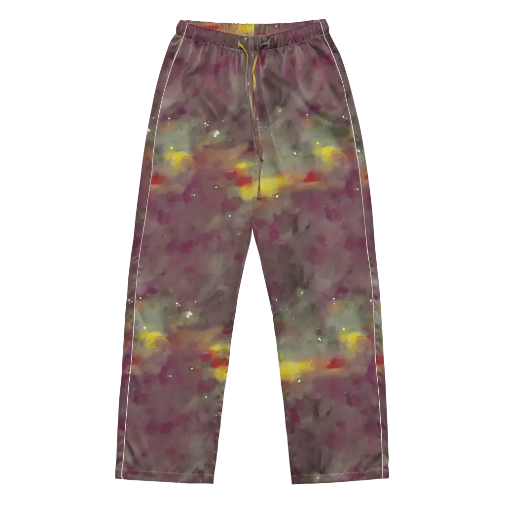 Whispers of Autumn on Women's Pajama Pants — Front