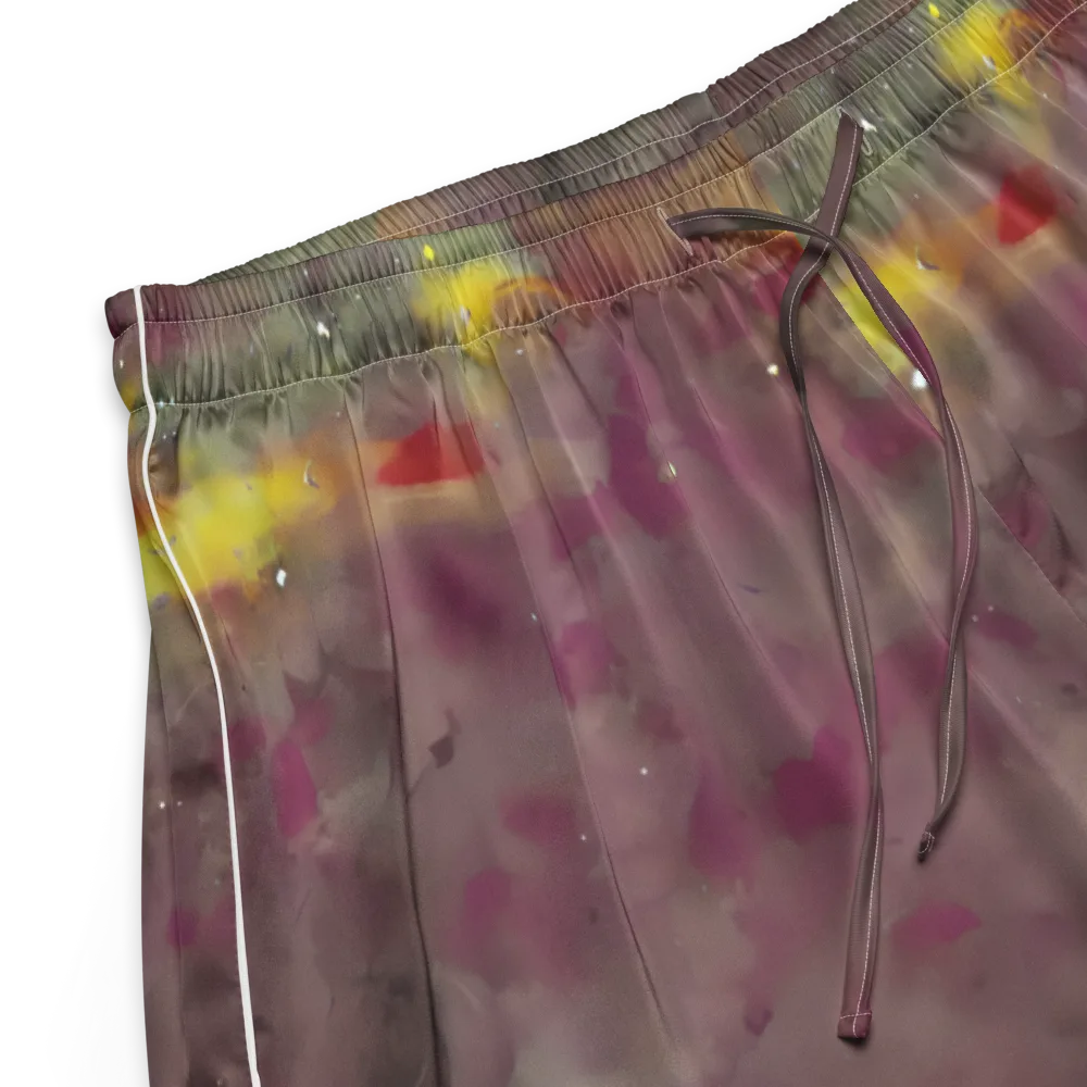 Whispers of Autumn on Women's Pajama Shorts — Product details