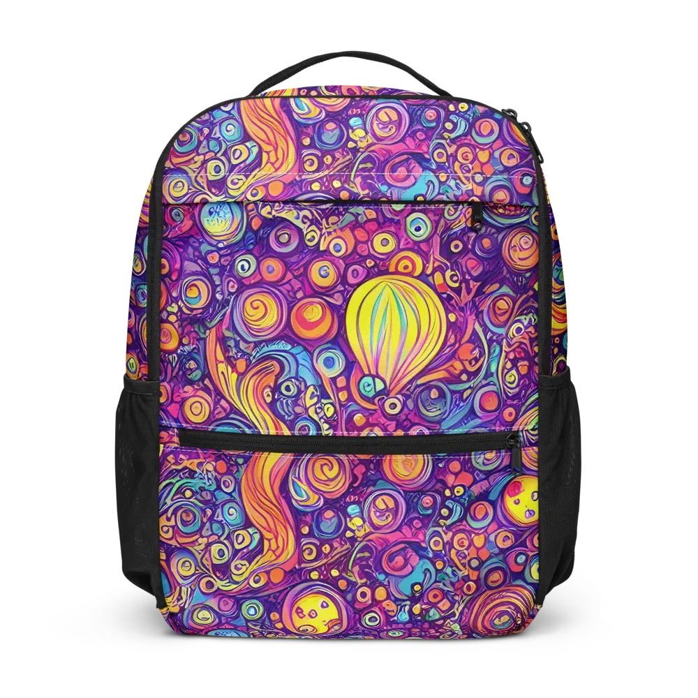 Festival of Whimsy on Utility Backpack — Front