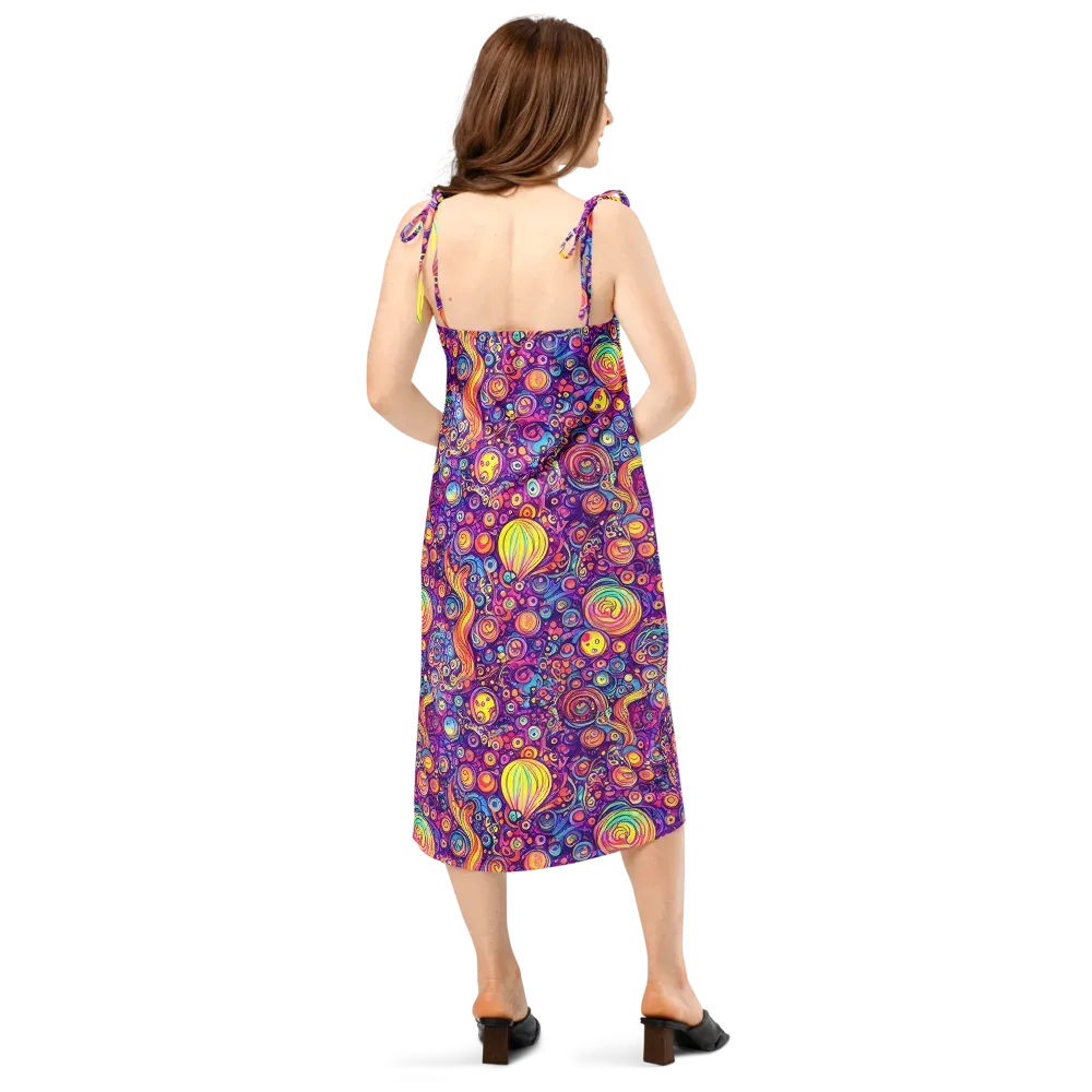 Festival of Whimsy on Slip Dress — Back