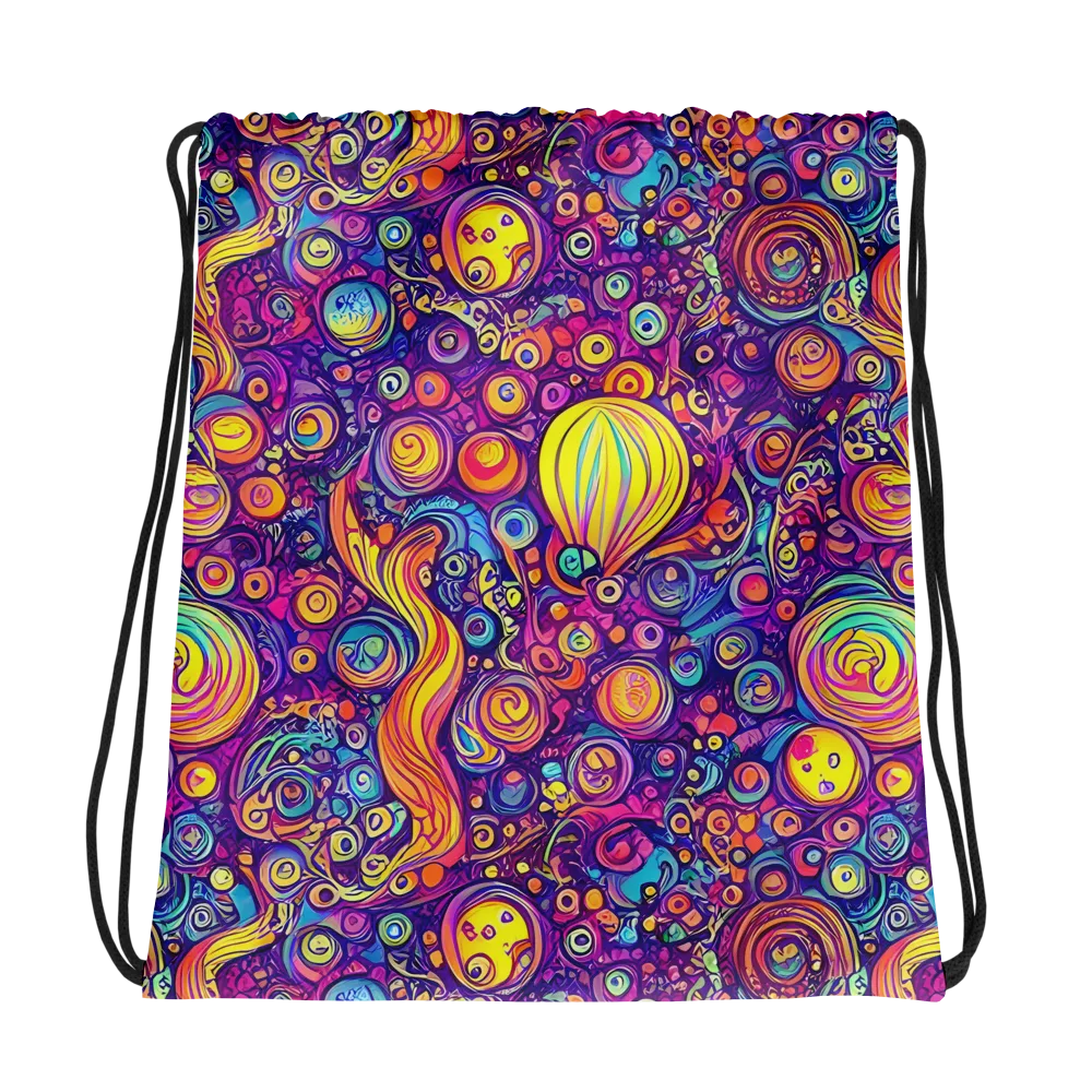 Festival of Whimsy on Drawstring Bag — Photo