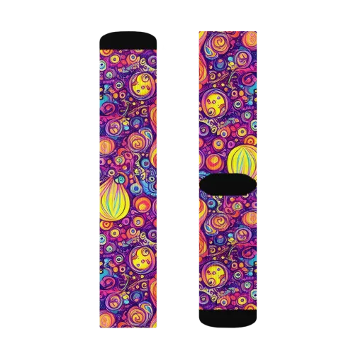 Festival of Whimsy on a Socks