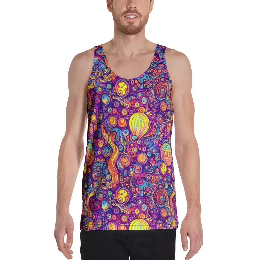 Festival of Whimsy on Men's Tank Top — Front